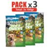 Pack de 3 unidades de Huesitos y corazones Mix - Soft Snacks 3x100gr