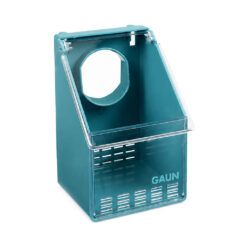 Comedero para palomas 1 hueco Gaun con visor transparente y tapa