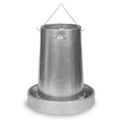 Tolva chapa aves 20 kg Gaun comedero galvanizado con asa