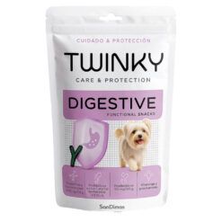 Snack digestivo para perros Twinky Digestive envase de 100 gramos
